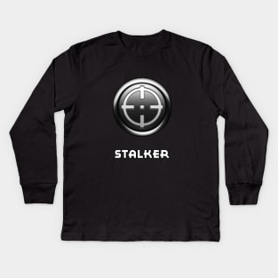 City of Villains - Stalker Kids Long Sleeve T-Shirt